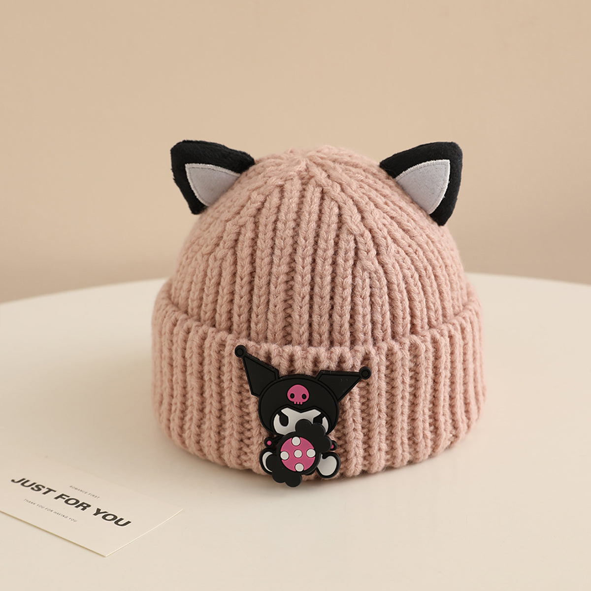 Children's cartoon woolen hat