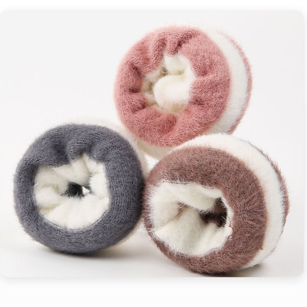 Baby thick fleece warm knee pads