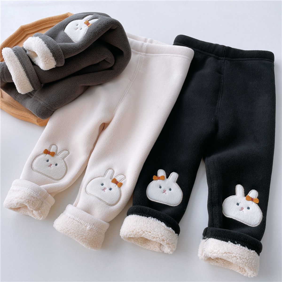 Girls' outerwear warm leggings