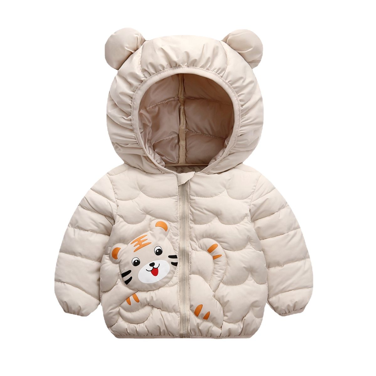 Children's cartoon down cotton jacket for boys and girls