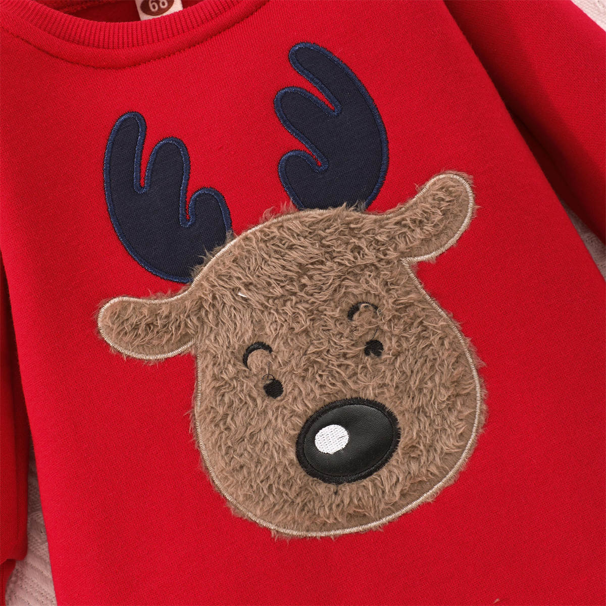 Christmas Baby Elk Winter Romper