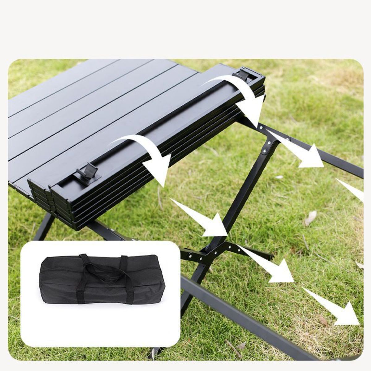 Outdoor camping table