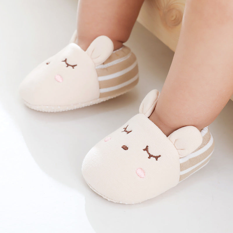 Spring and autumn new baby shoes and socks floor shoes baby toddler socks non-slip children's floor socks short tube shoes socks