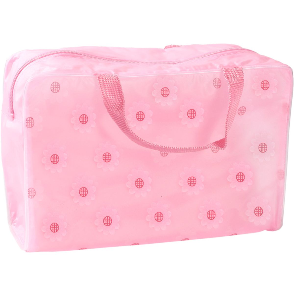 Floral travel toiletry bag cosmetic storage toiletry bag bath supplies storage bag