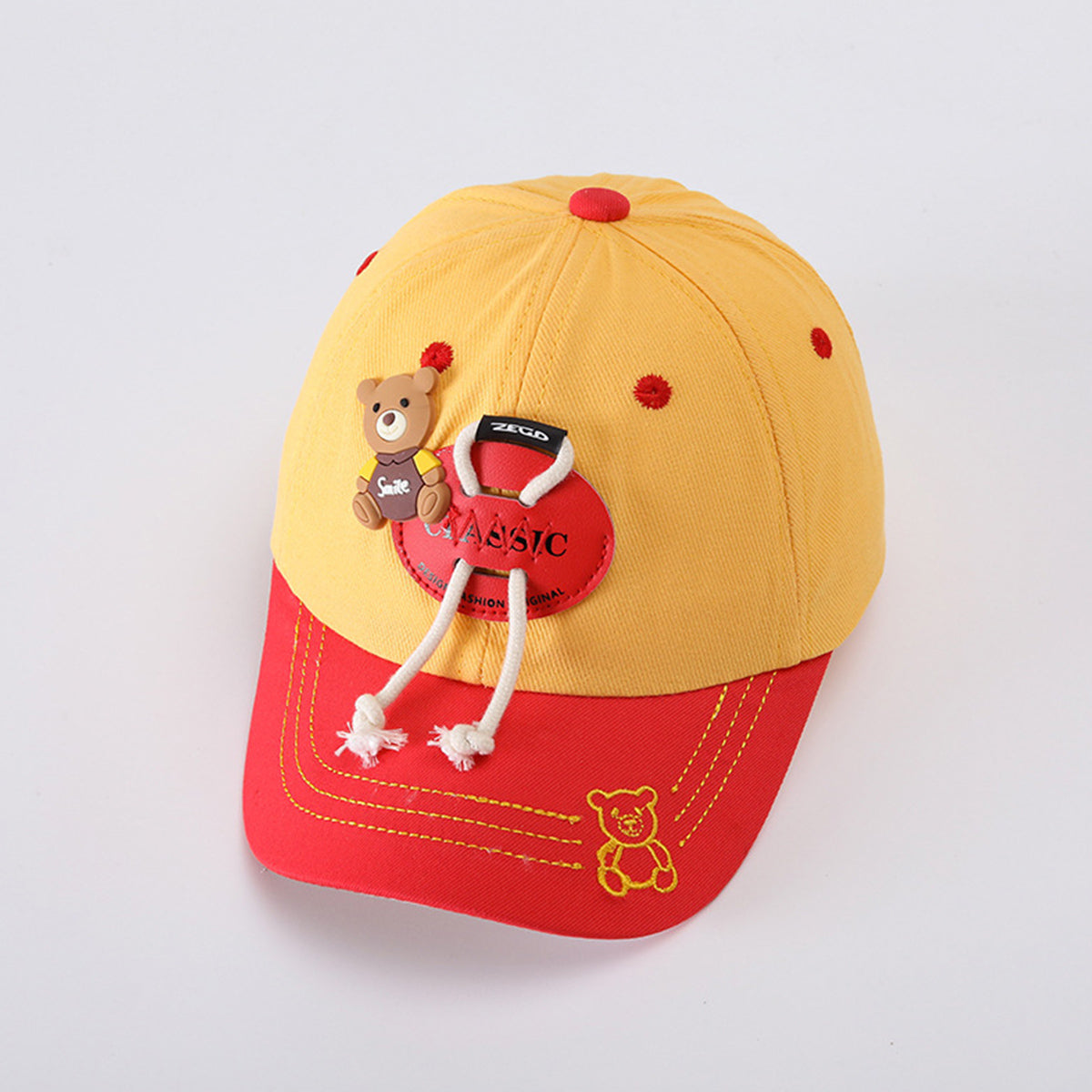 Children's cartoon cute bear cap