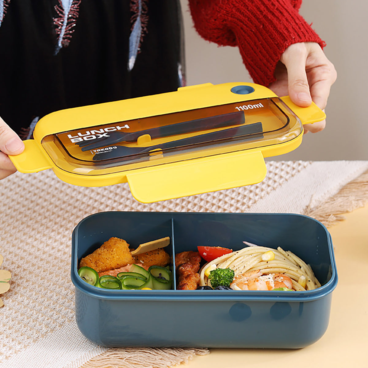 Portable Student Lunch Box Picnic Bento Box