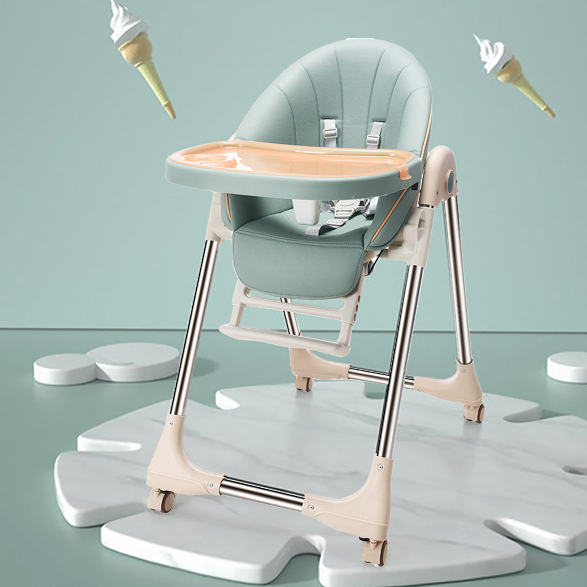 Baby Multifunctional Foldable Dining Chair