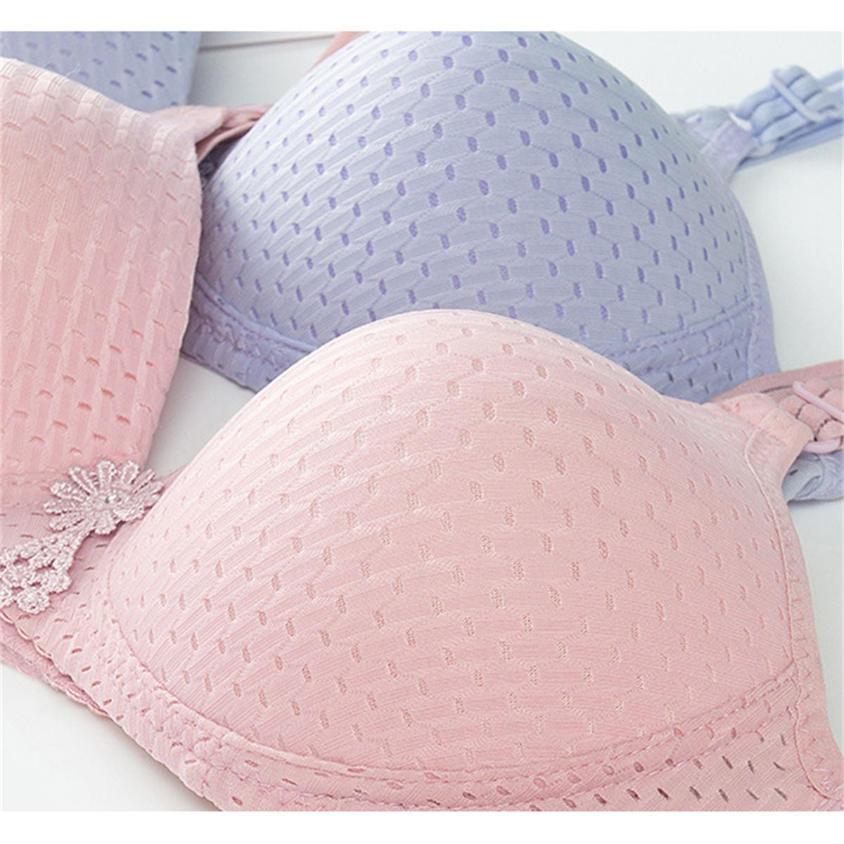 Women's large size bras comfortable breathable bra underwear