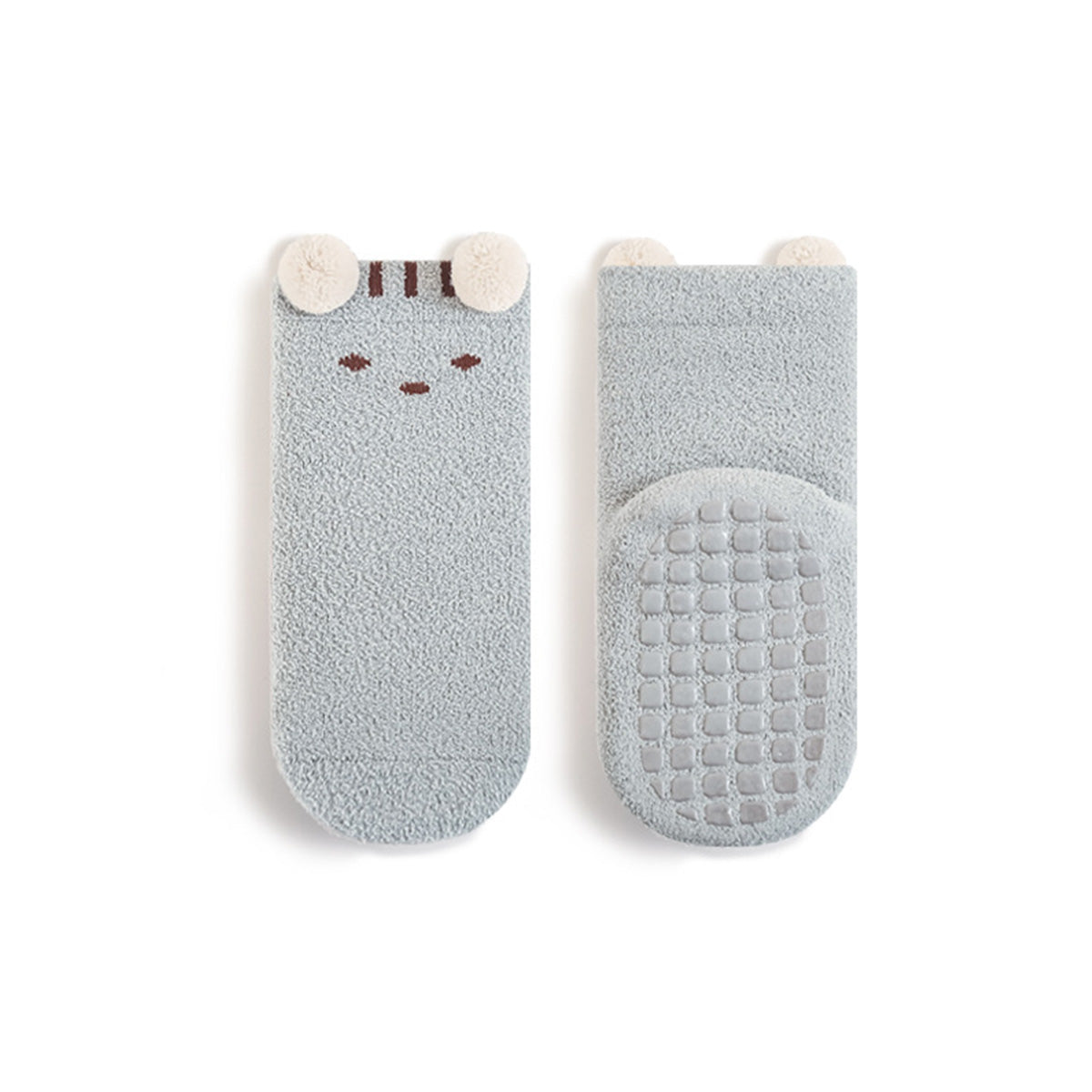 Children's cute doll embroidered pattern socks