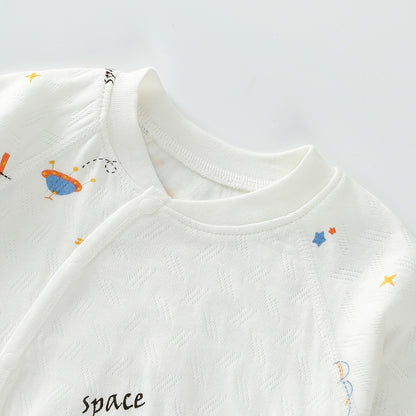 Simple Animal Print Romper