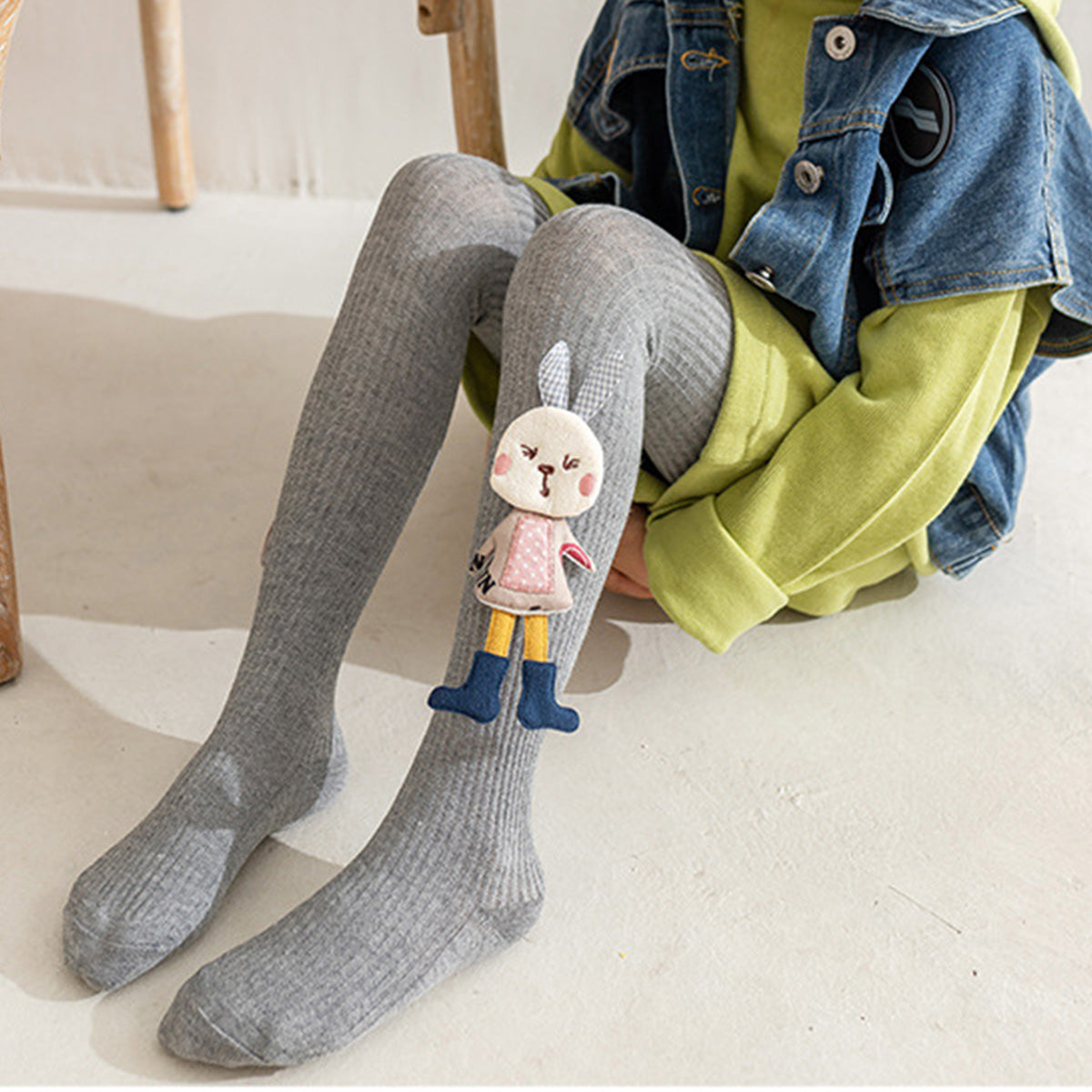 Children's bunny tights