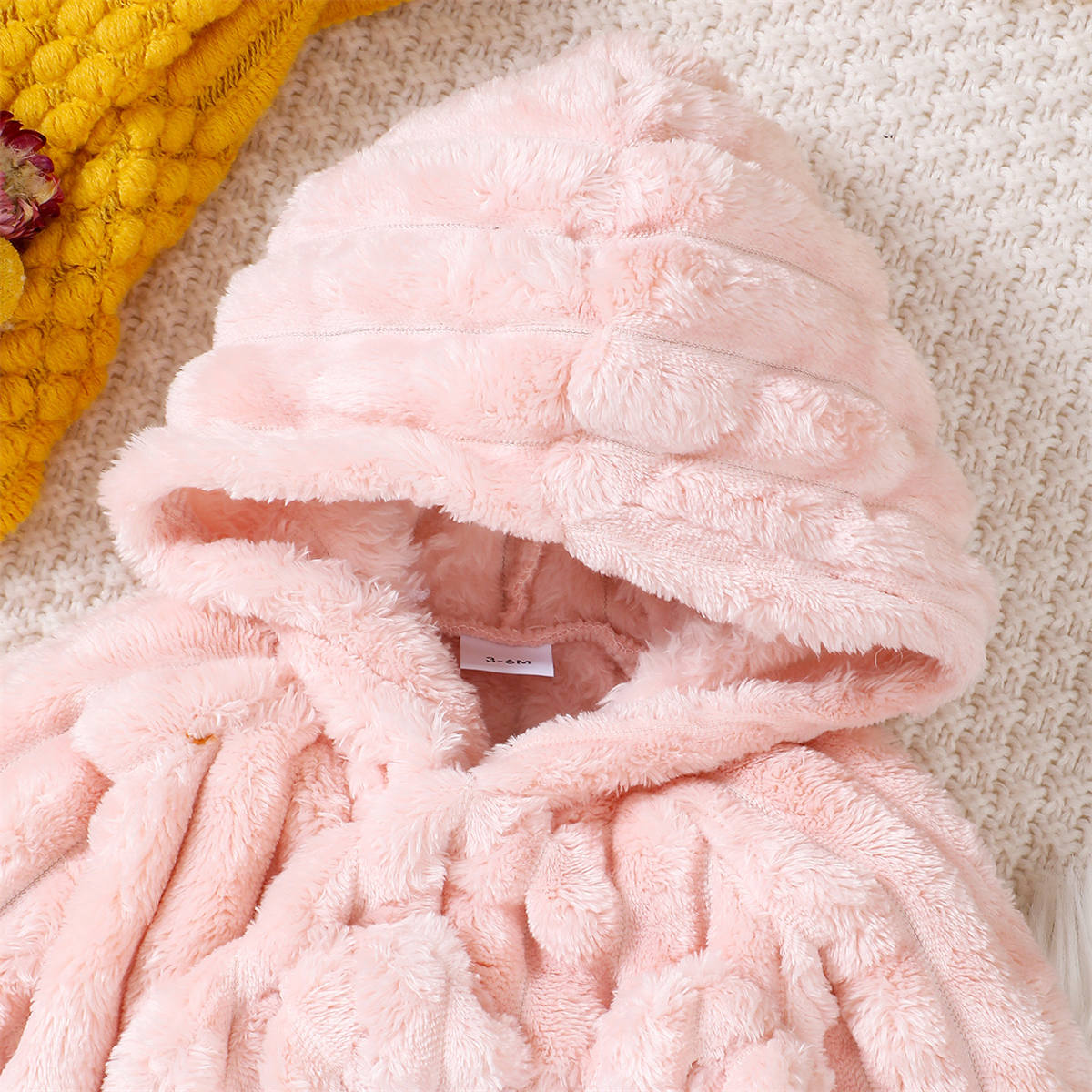 Pink Fluffy Bodysuit