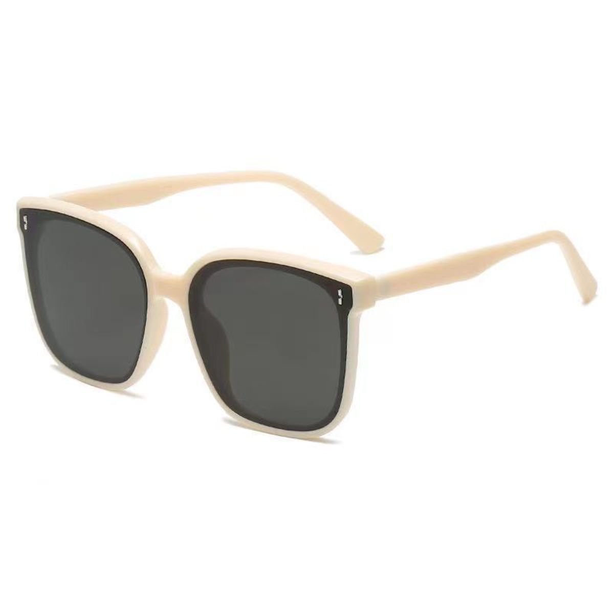 Adult fashion style square frame large frame anti-ultraviolet sun protection sunglasses