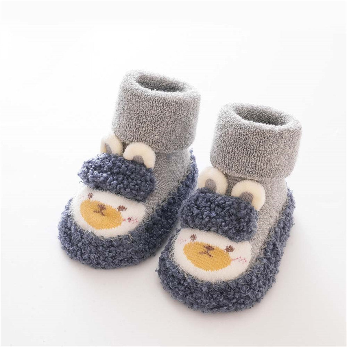 Baby Boys and Girls Winter Cute Rabbit Pattern Non-slip Warm Cotton Shoes