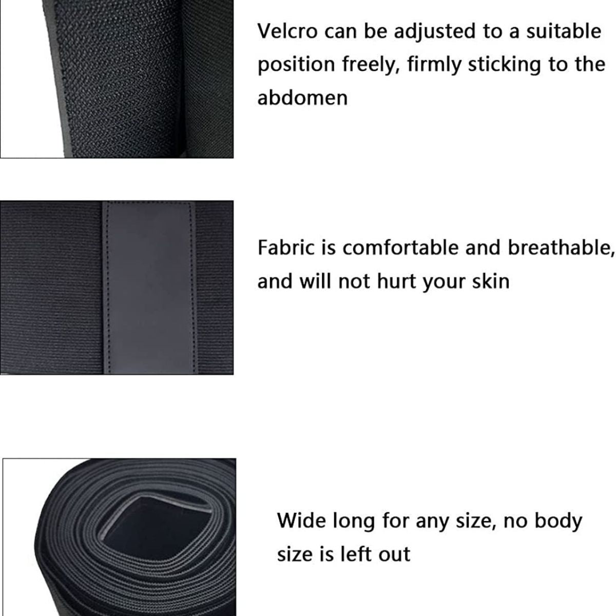 Thickened waist wrap belt with body shaping elastic belt