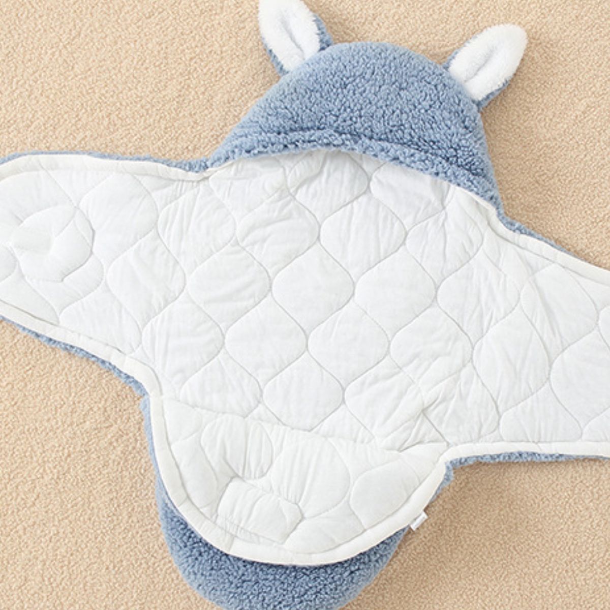 Newborn baby anti-startle sleeping bag blanket