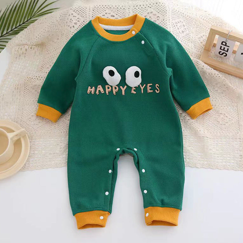 Baby jumpsuit cute long sleeve spring and autumn newborn baby romper