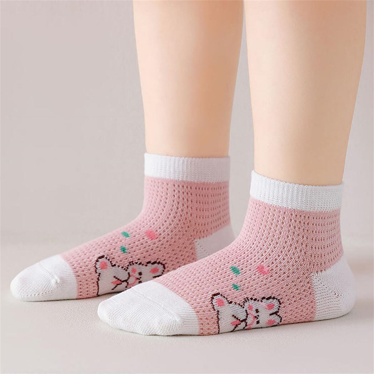 Children's 5-pack cute bunny socks