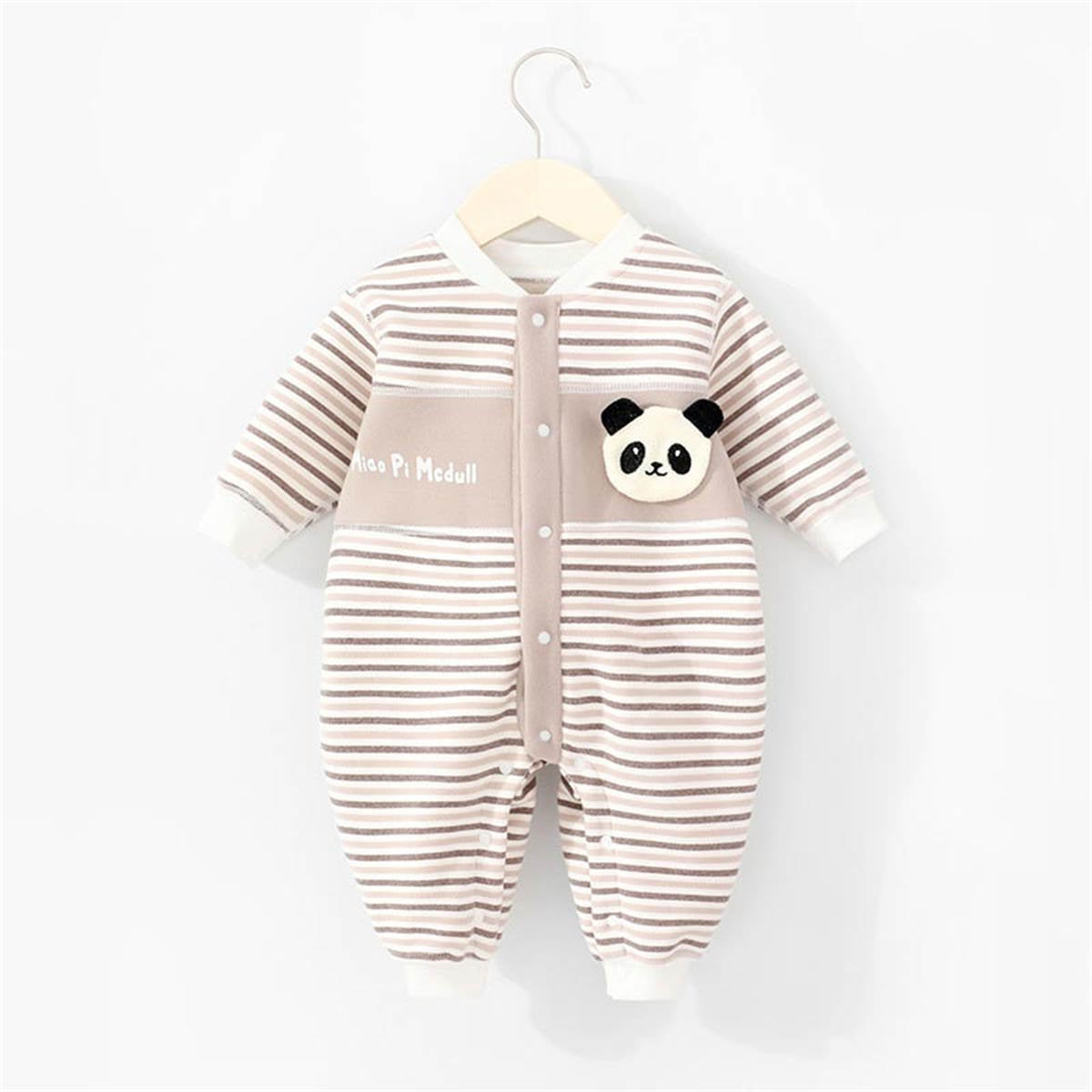 Baby autumn and winter thick super cute outdoor clothes