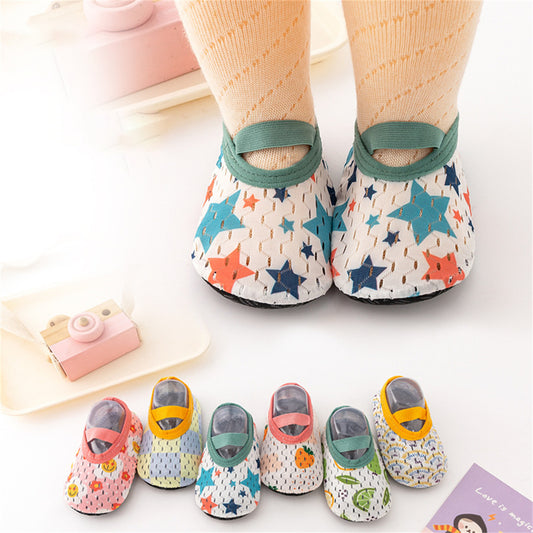 Baby and Toddler Anti-Slip Floor Socks with Exquisite Cartoon Patterns