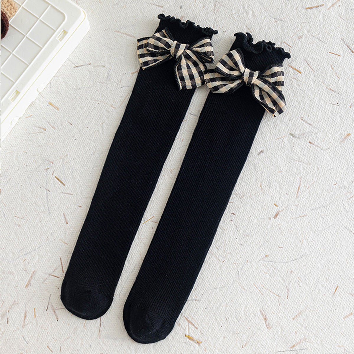 Children's bow stockings