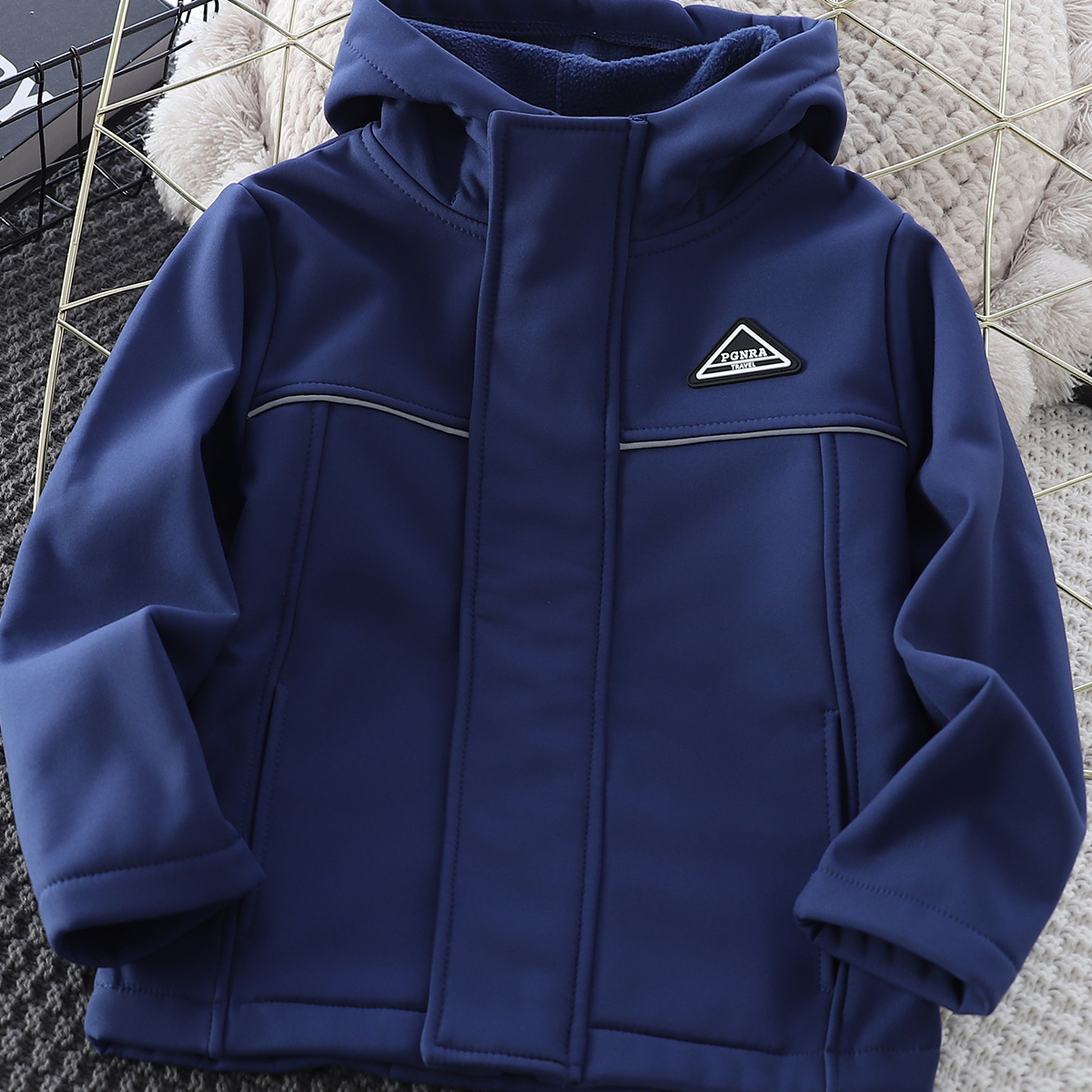 Children's fashionable windproof jacket