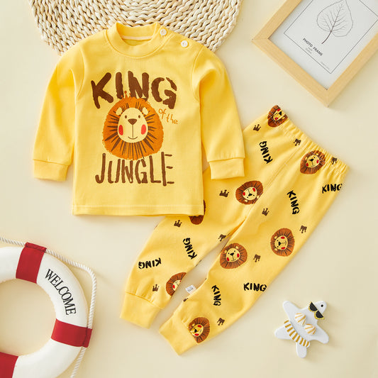 Boys' cute casual home wear set