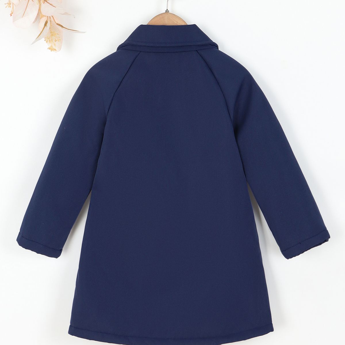 Children's autumn and winter button long sleeve jacket