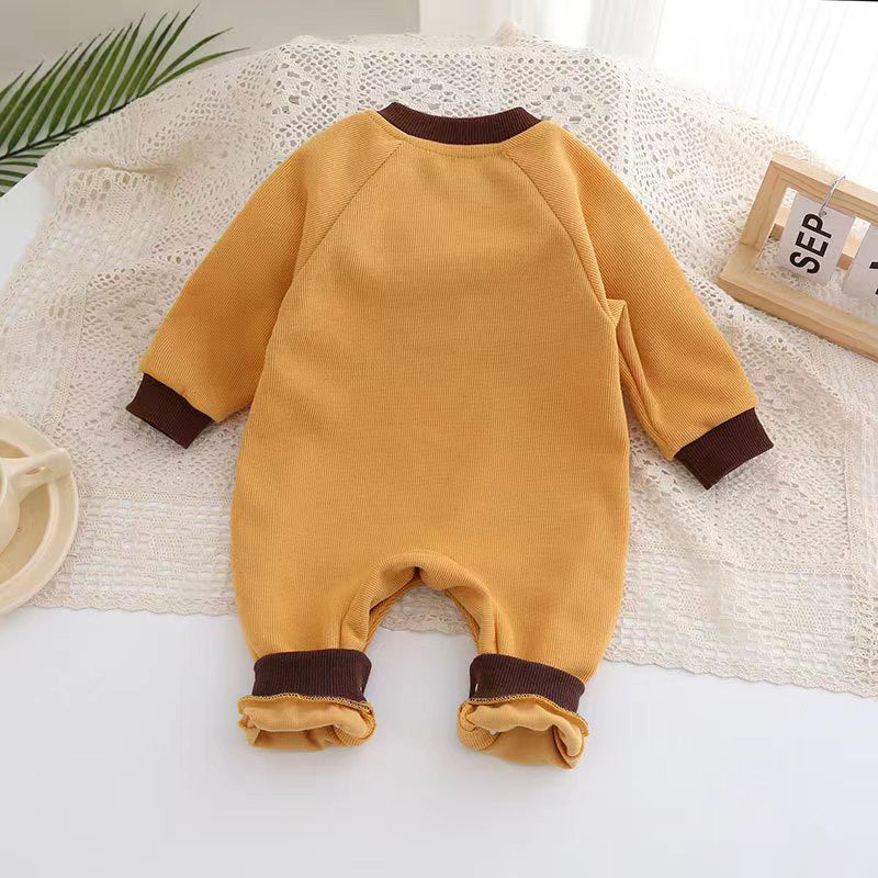 Baby jumpsuit cute long sleeve spring and autumn newborn baby romper