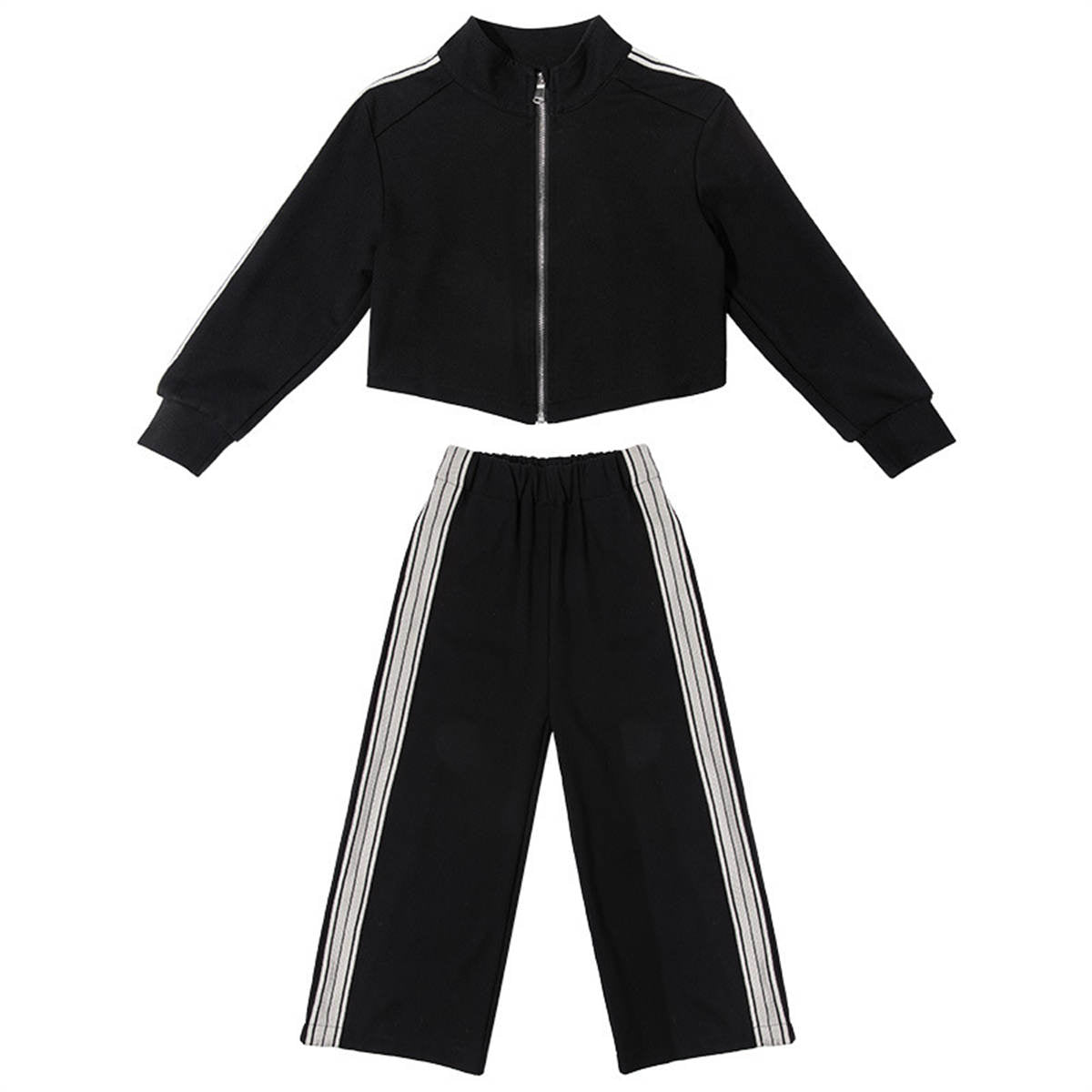 Girls suit new spring and autumn baby girl spring sports casual long-sleeved two-piece children's clothing