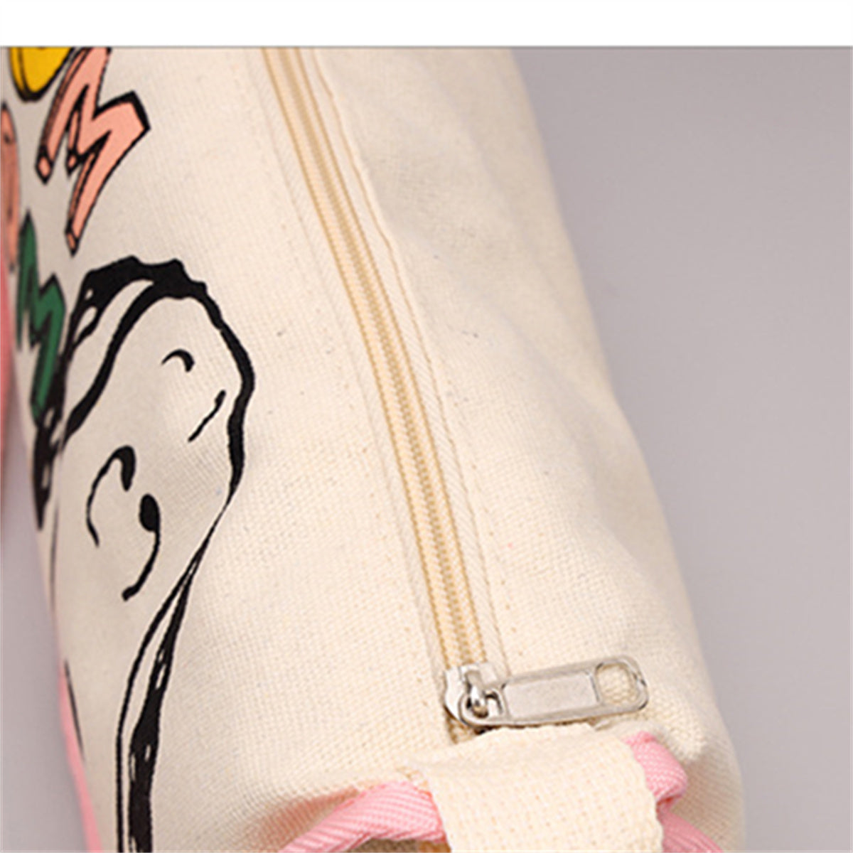 Children's canvas bag Snoopy shoulder bag casual student style printed cartoon bag