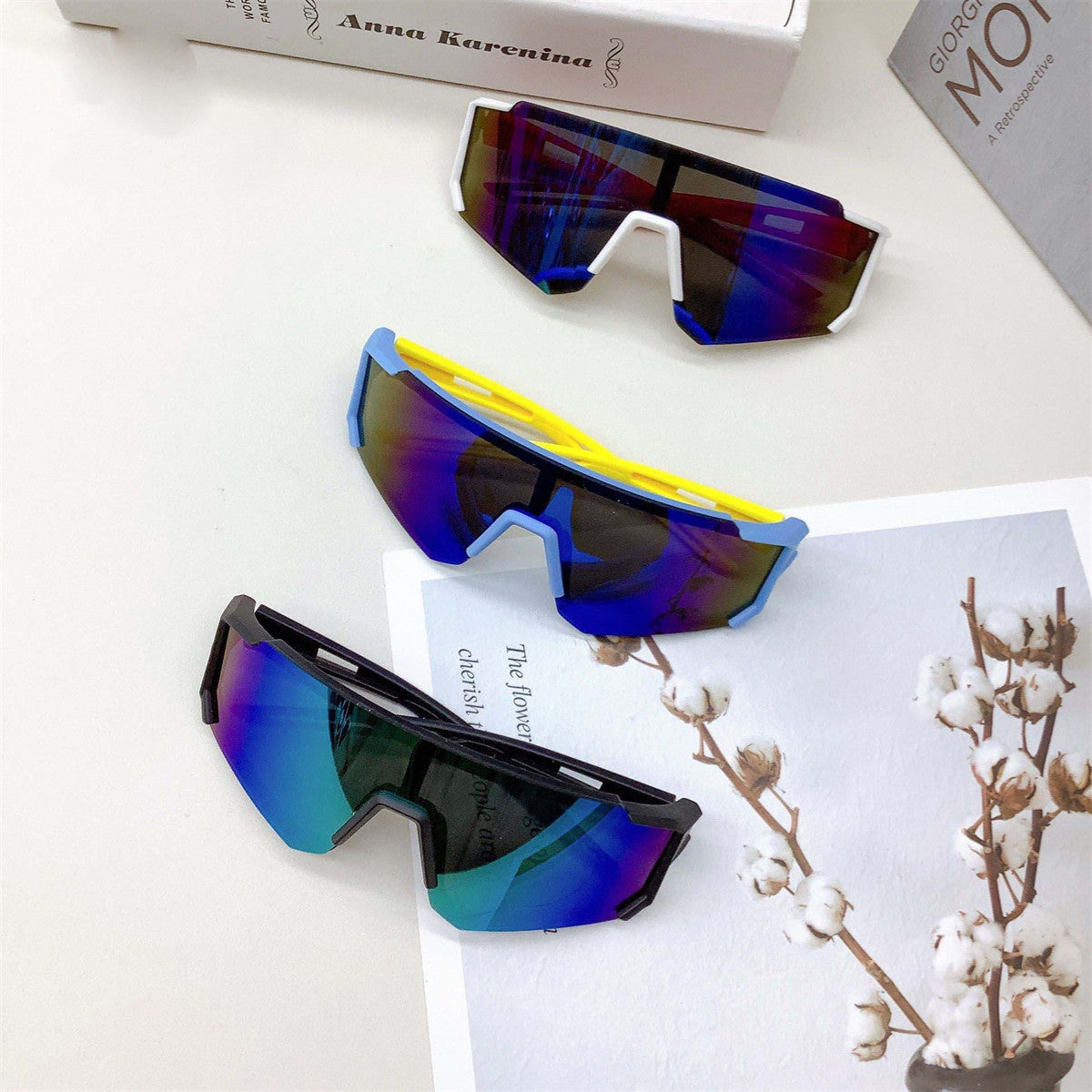 Children's fashion cool travel cycling sports sunglasses