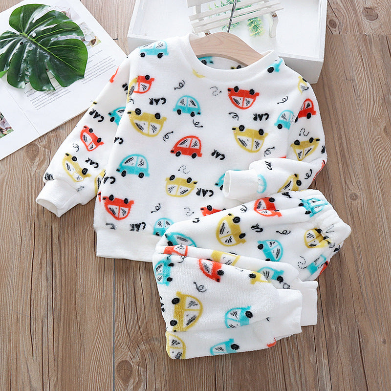 baby winter pajamas set