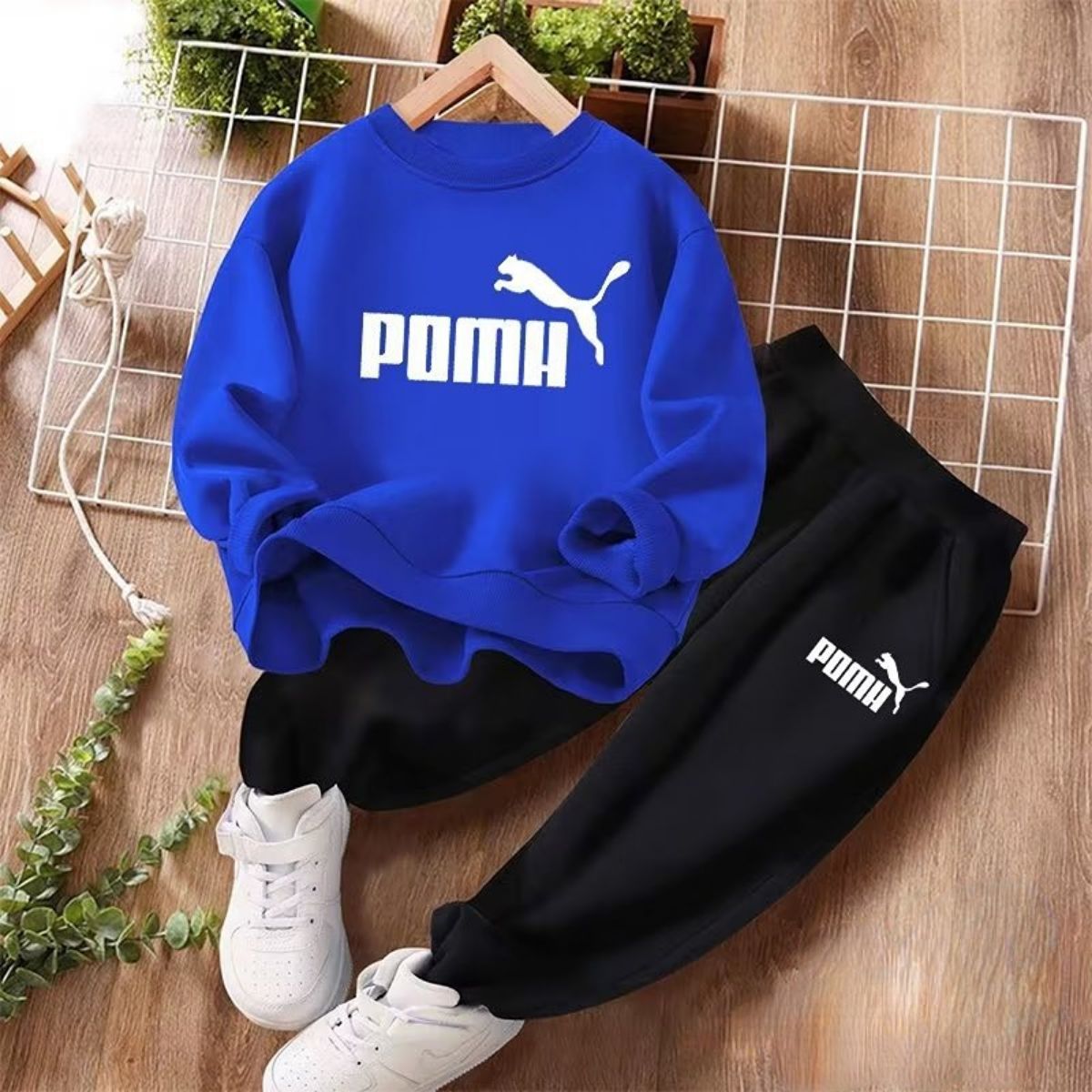 Boys autumn suits spring and autumn handsome sweatshirts trendy brand children's sports