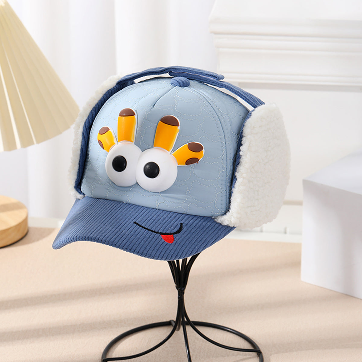 Children's Giraffe Peaked Cap