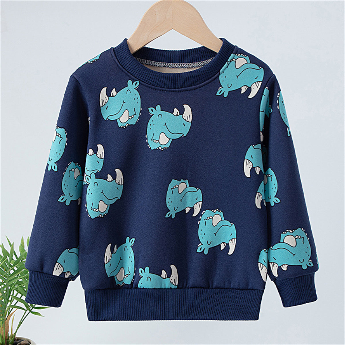 Children's fashion all-match casual sweatshirt long sleeves