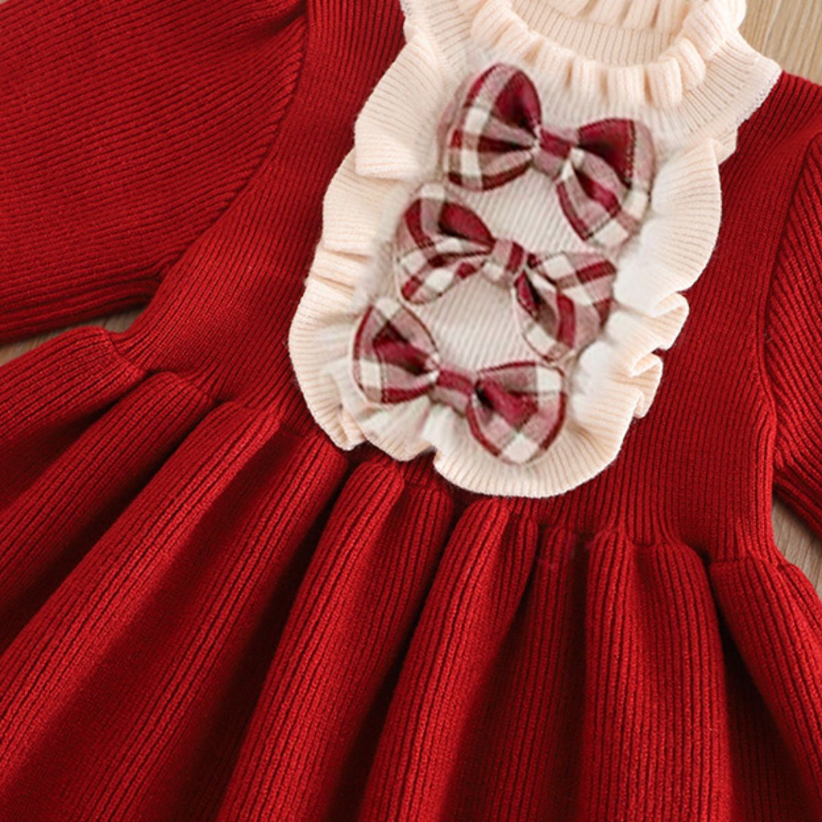 Girls knitted dress