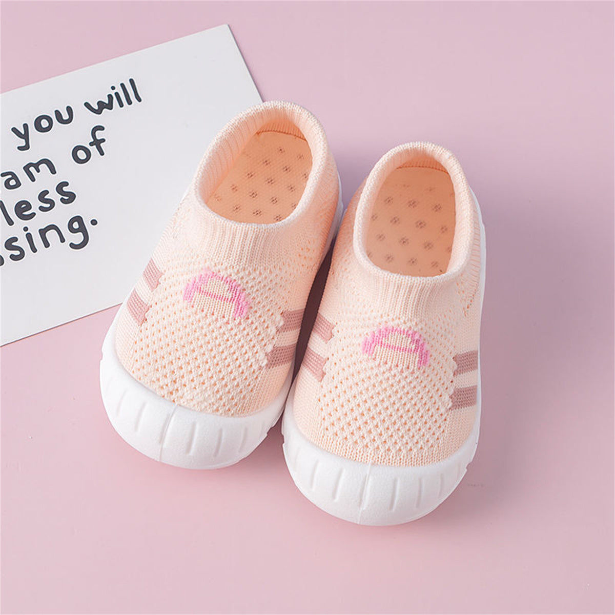 Baby and child spring and autumn lightweight anti-drop soft sole non-slip casual shoes