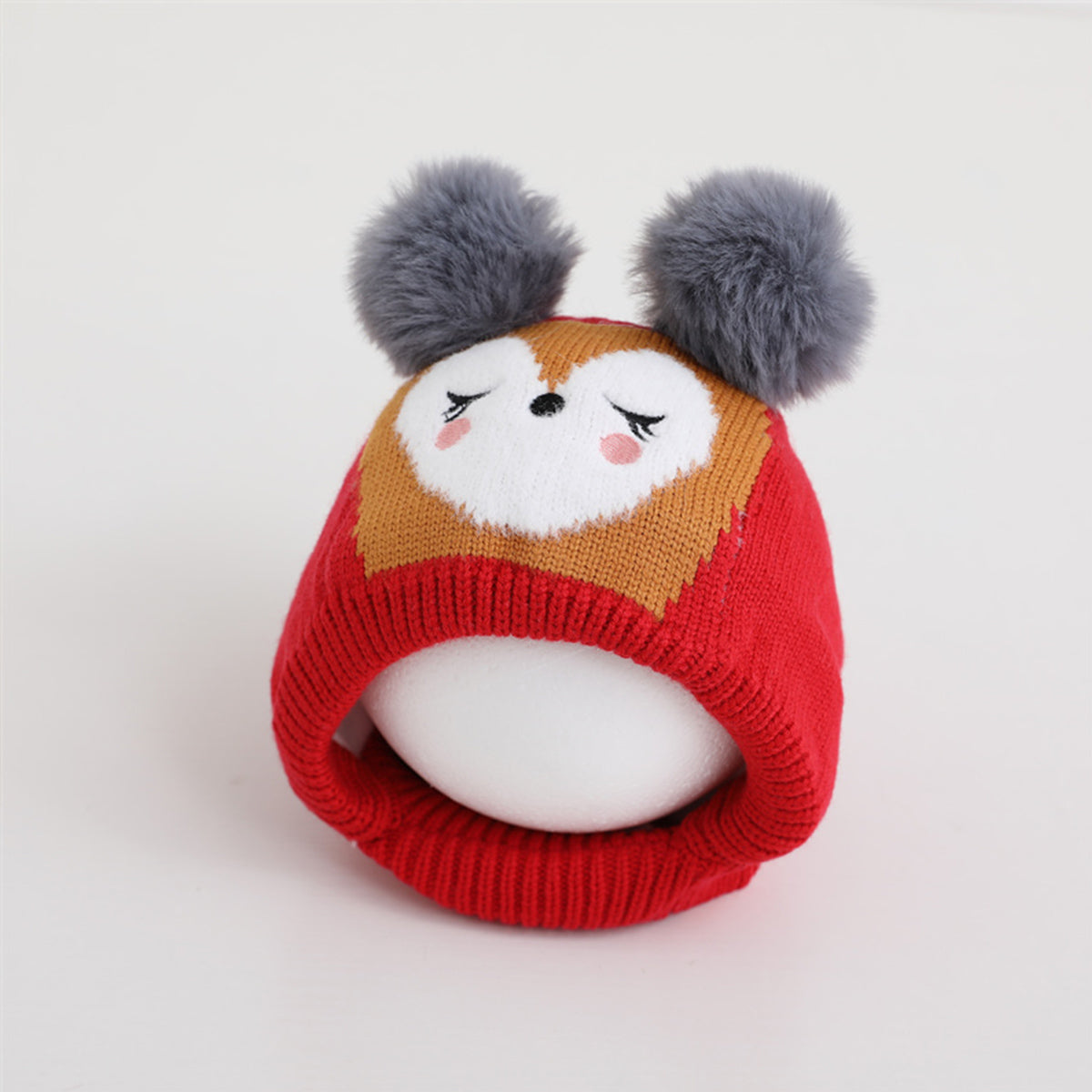 Children's fox beanie