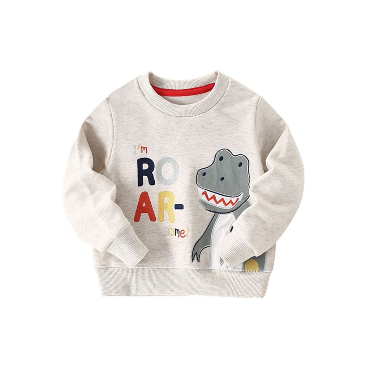 Boys sweatshirt autumn and winter new European and American small and medium-sized children's little boy round neck long-sleeved children's clothing tops