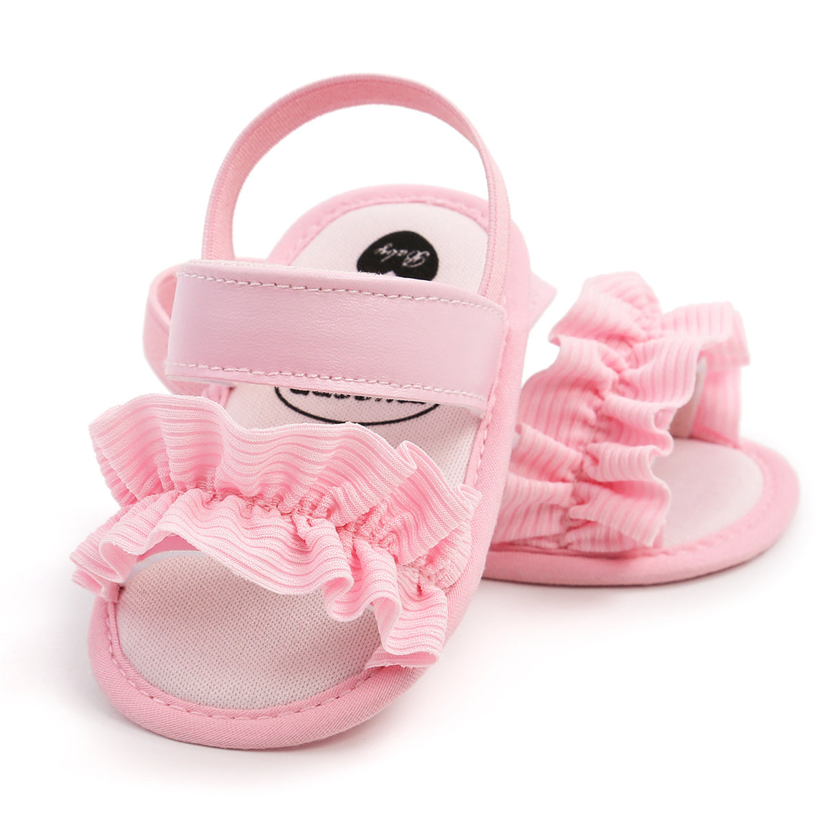 Baby ruffle sandals