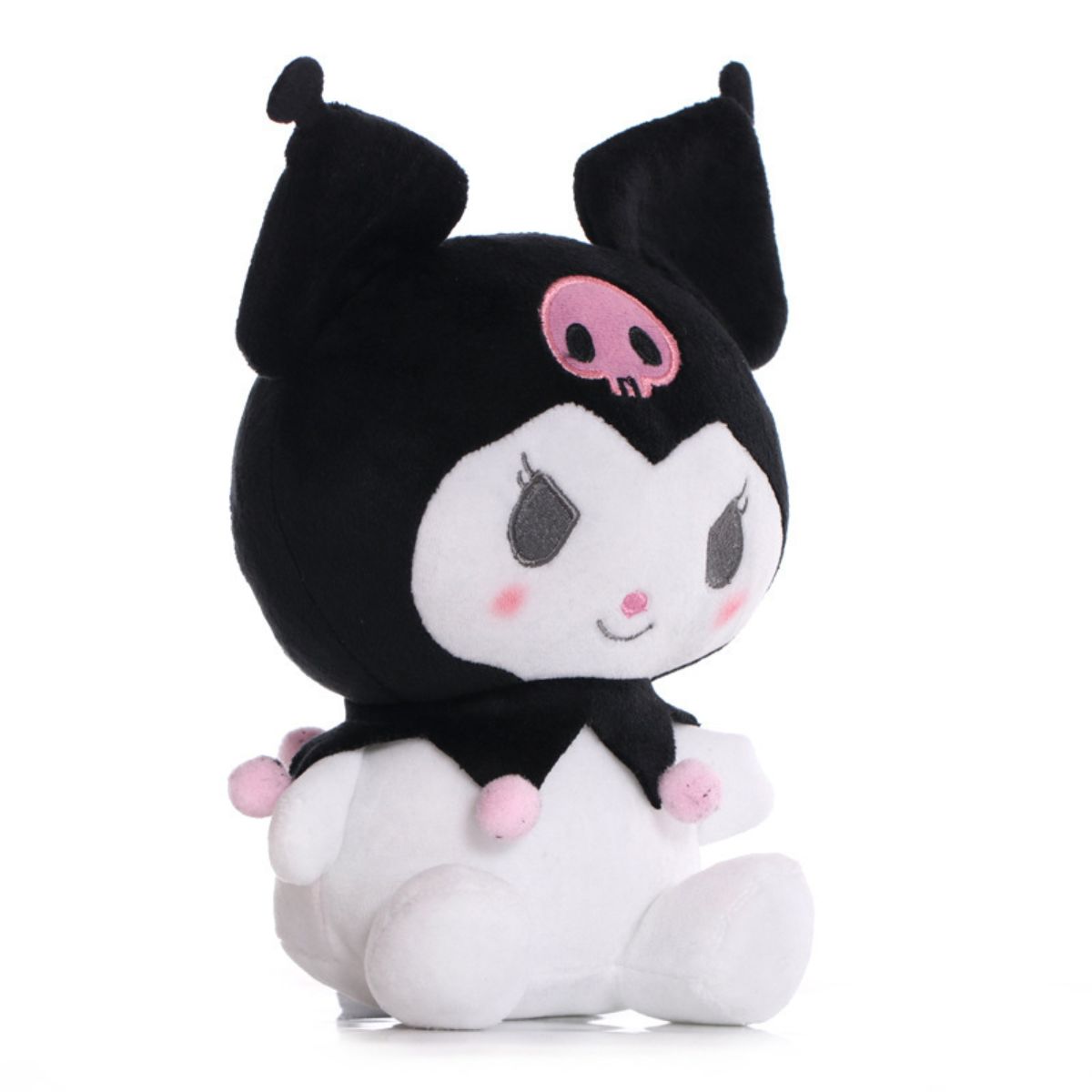 Cute 2D Sanrio Kuromi Plush Toy