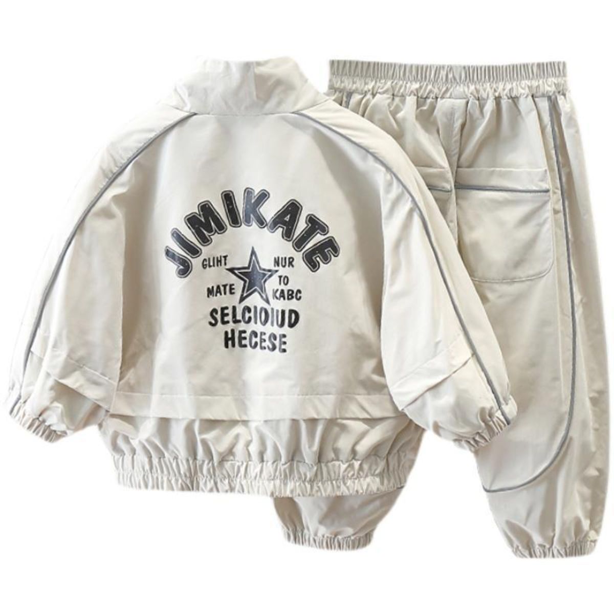 Children&#39;s sports suits spring and autumn new baby casual children boys loose two-piece suit