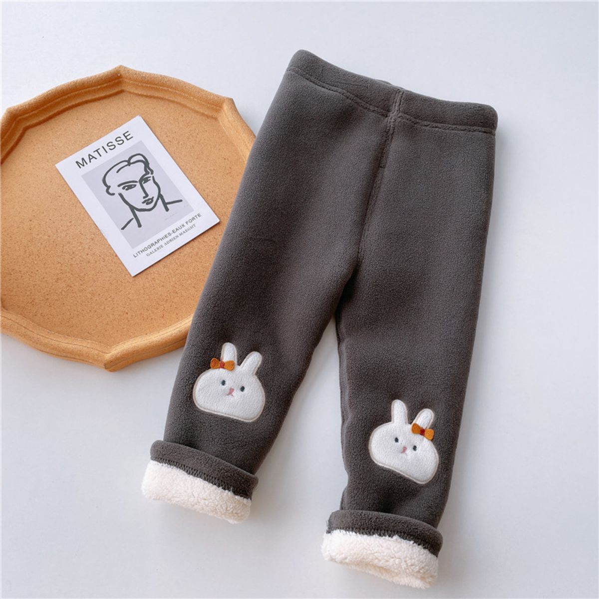 Girls' outerwear warm leggings