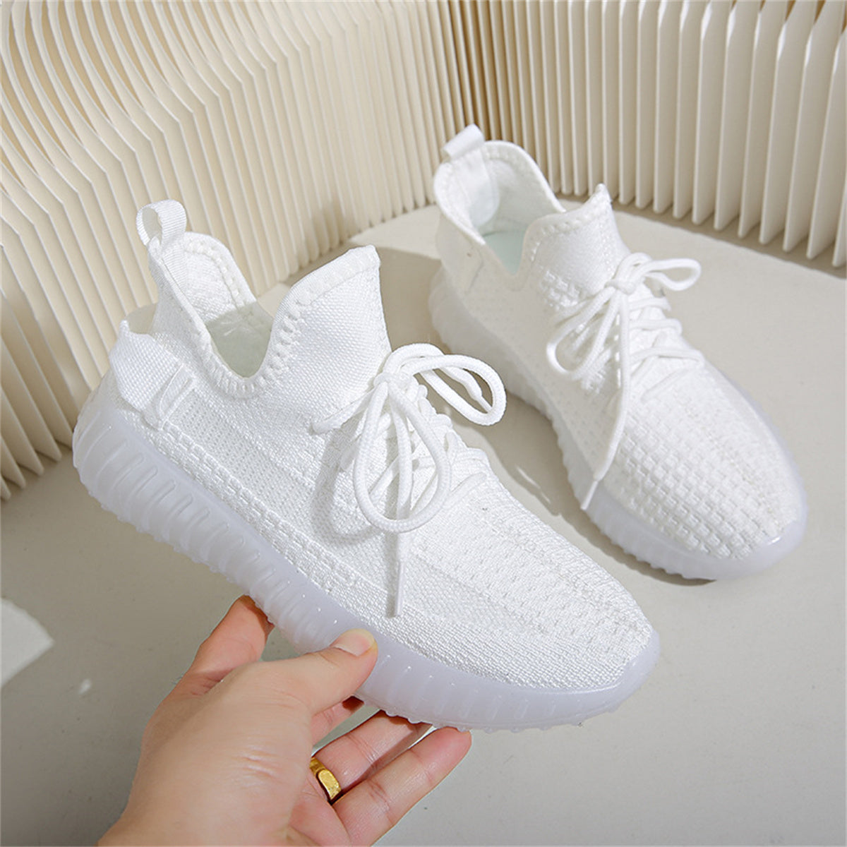 Flying mesh shoes Coconut women's shoes casual shoes sports shoes