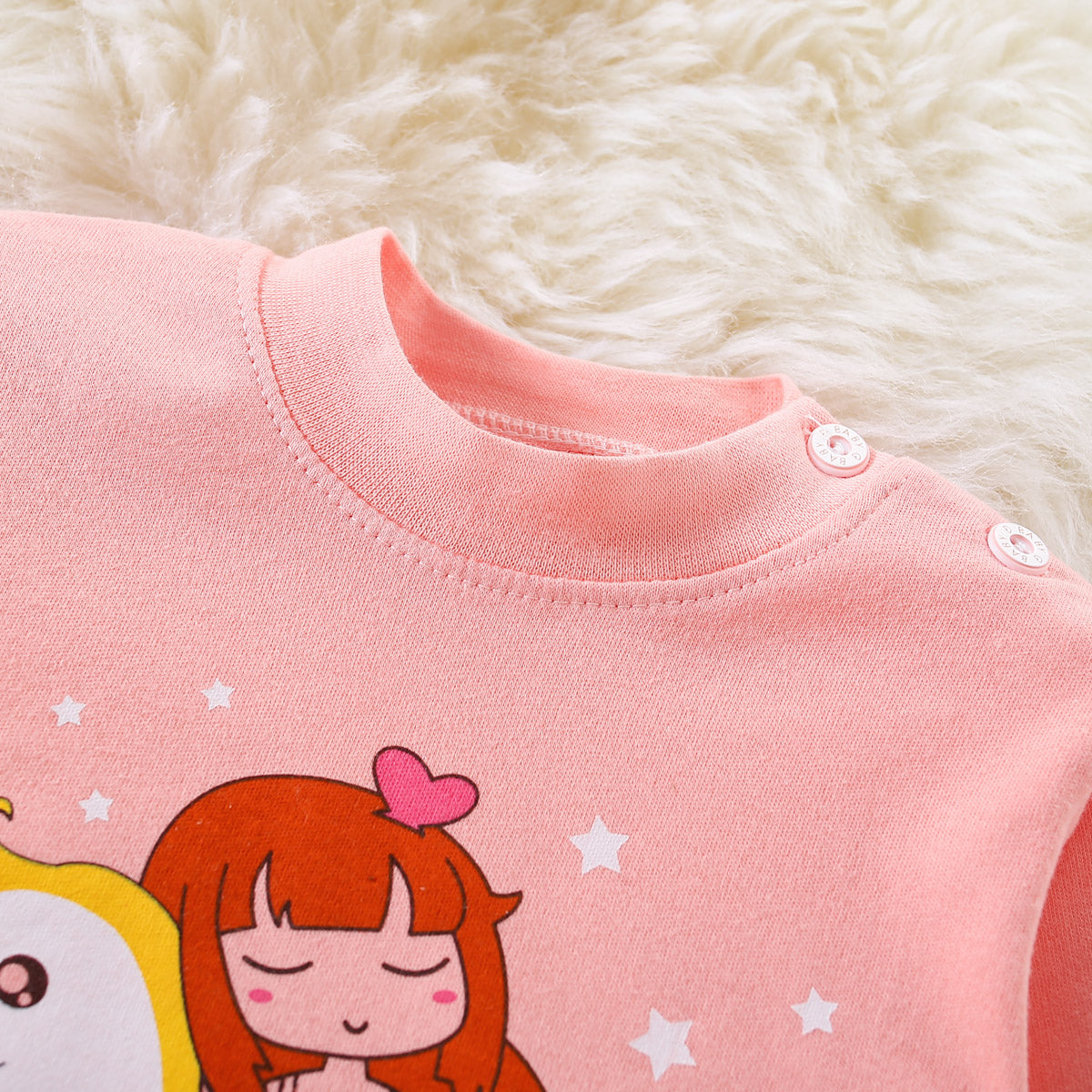 Children's thermal underwear set cute cartoon