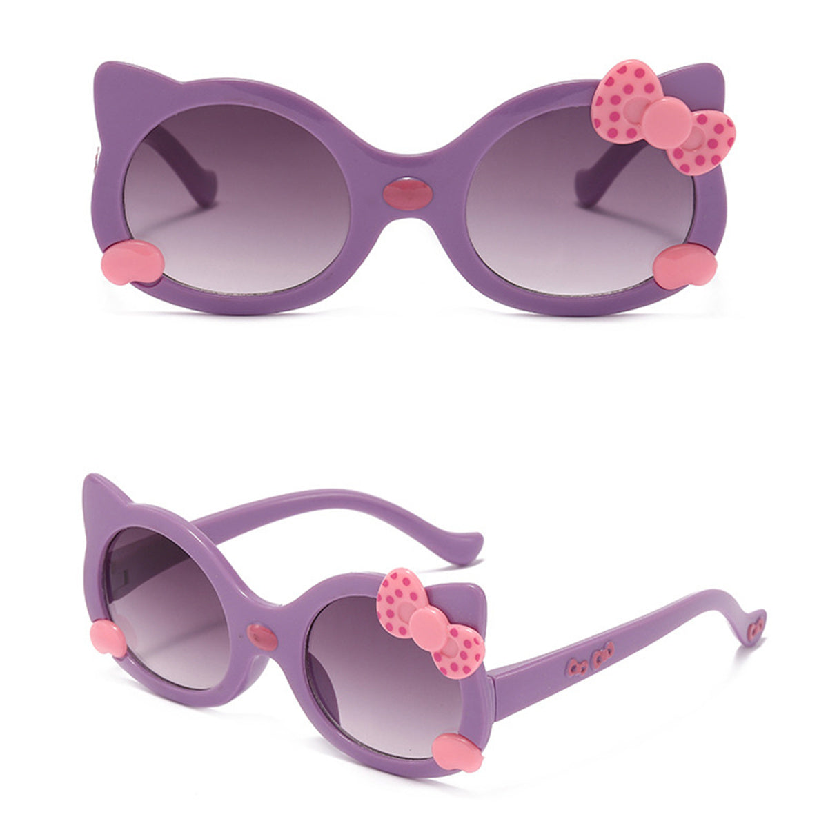 Kids Kitten Fashion Sunglasses