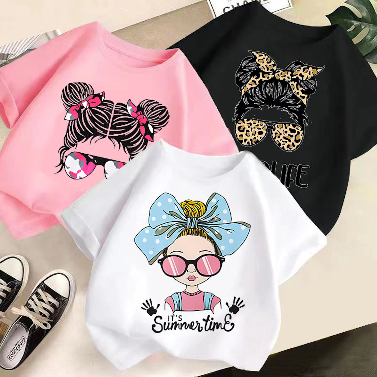 Summer new children's short-sleeved T-shirt