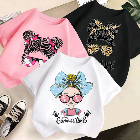 Summer new children's short-sleeved T-shirt