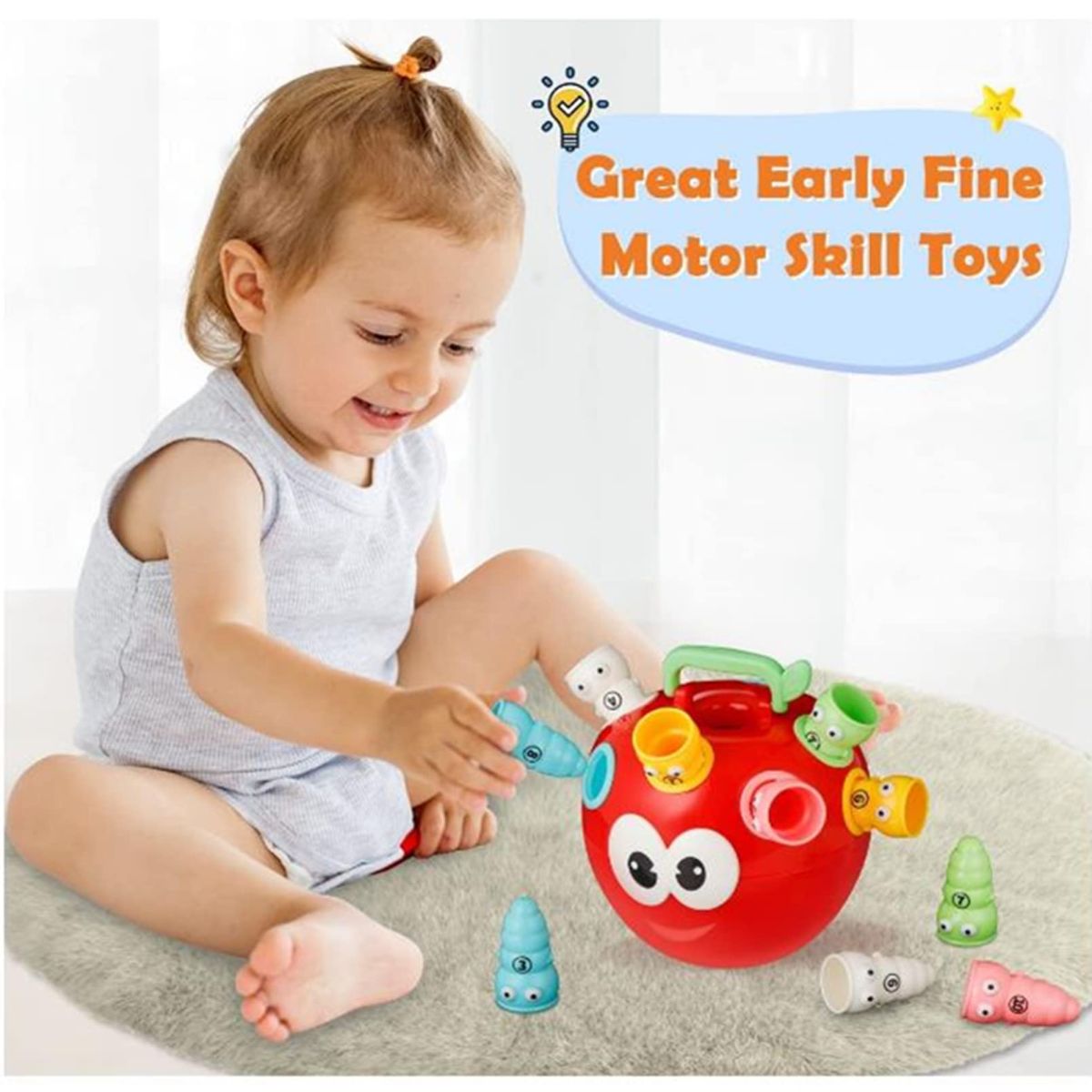 Apple learning classification baby early education toys